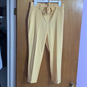 Yellow slacks